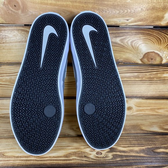 NEW Womens Nike SB Check Solarsoft Canvas Grey White Sneaker 921463-011 Size 9.5 - Picture 9 of 11